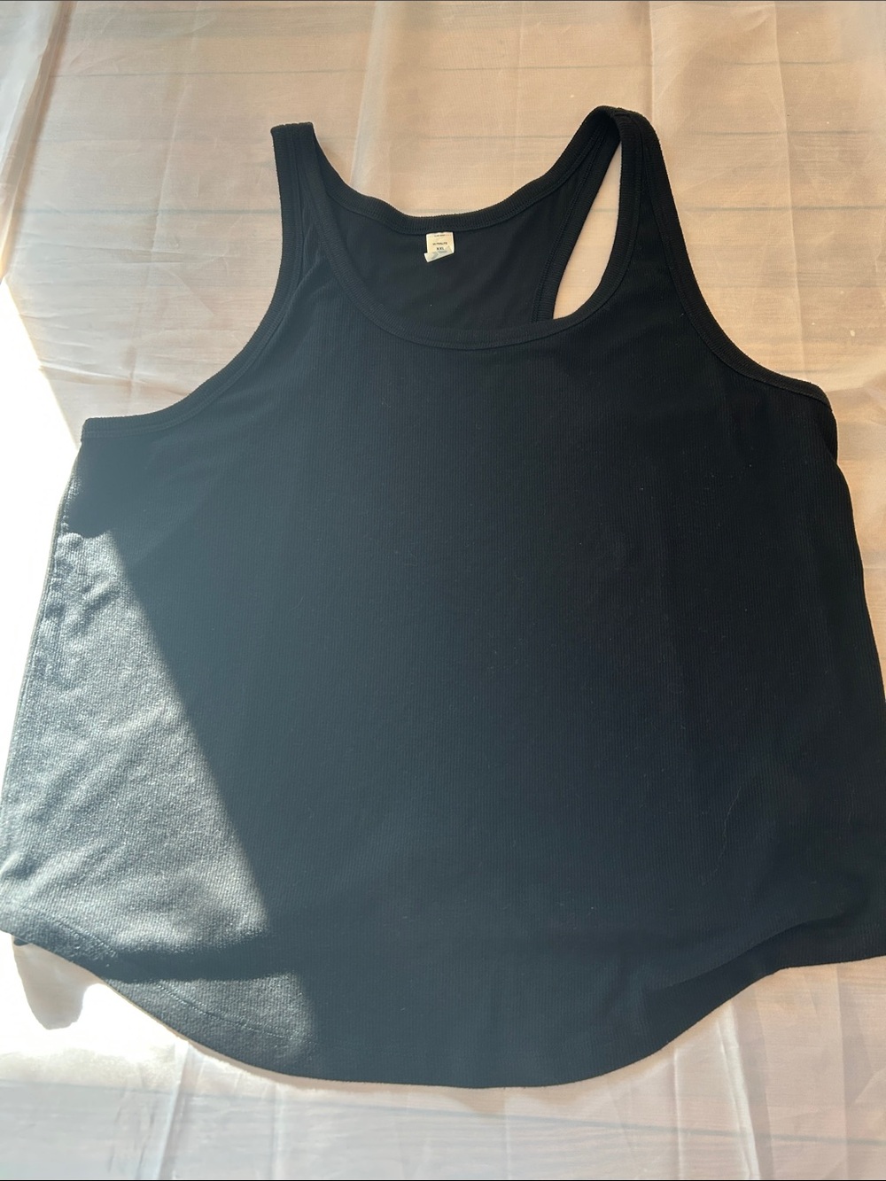 Women's Black Scoop Neck Tank Top - Everyday Layer